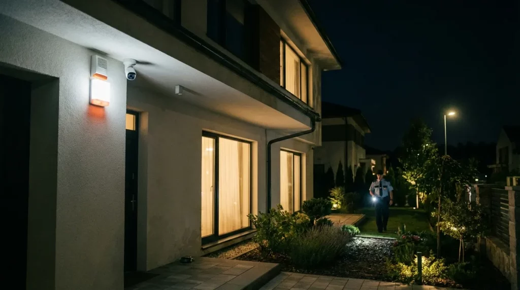 Sicherheitsdienst oder Alarmanlage 1